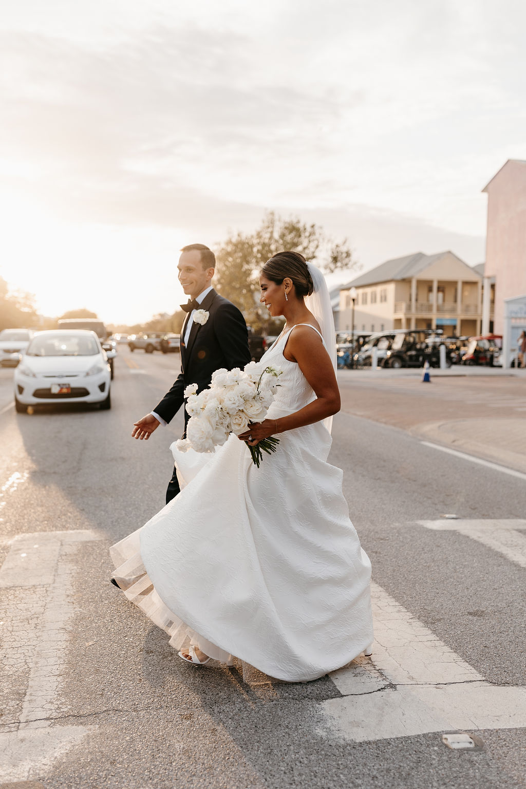 seaside crosswalk