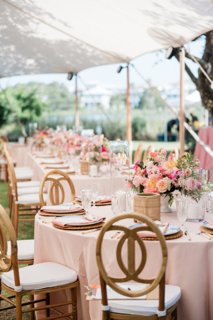 table design at the carillon wedding