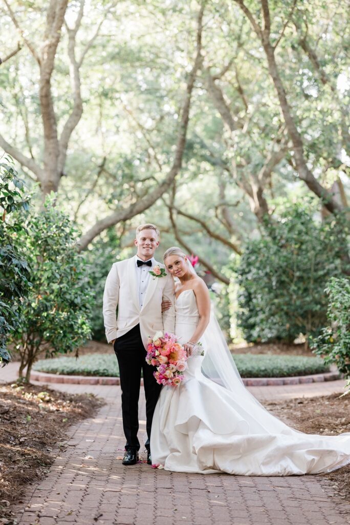 bride and groom portraits meeting house wedding