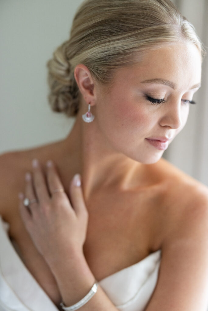 bridal portrait carillon wedding