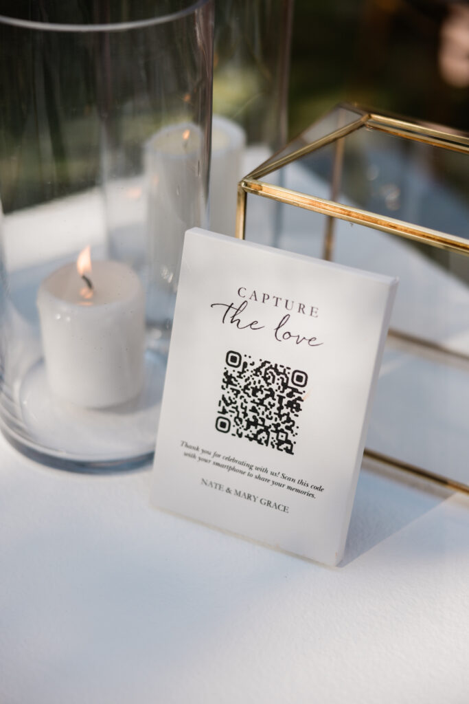 wedding QR code carillon wedding