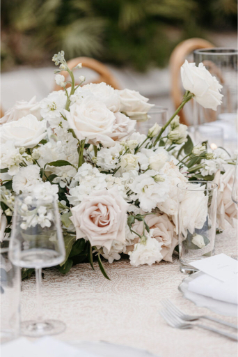 floral inspiration for seaside wedding